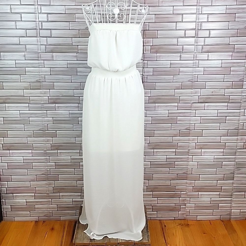 Mossimo Supply Co. White Maxi Dress